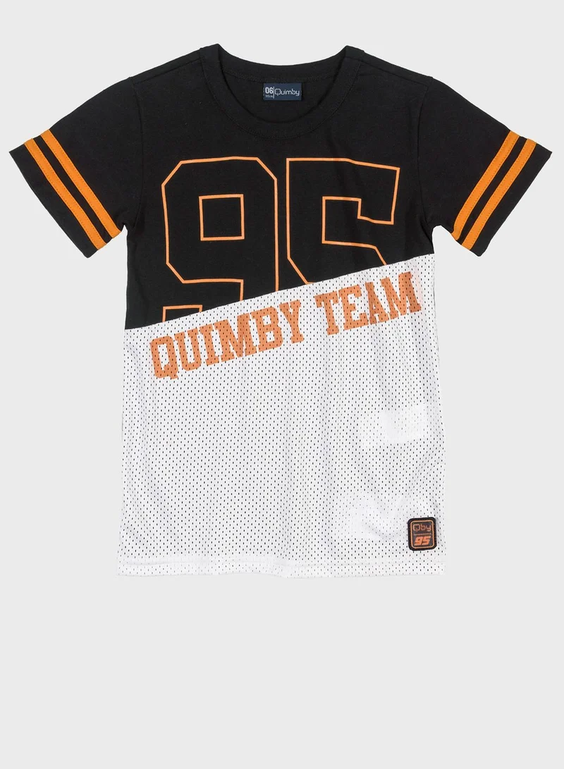 Quimby Kids Color Block T-Shirt