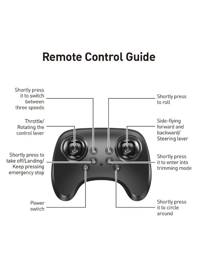 Remote Controlled Airplane RC 0712 2.4GHz Quadcopter Fighter Toy Plane with LED Lights, USB Charging – RTF for Kids, Adults & Beginners - Image 3