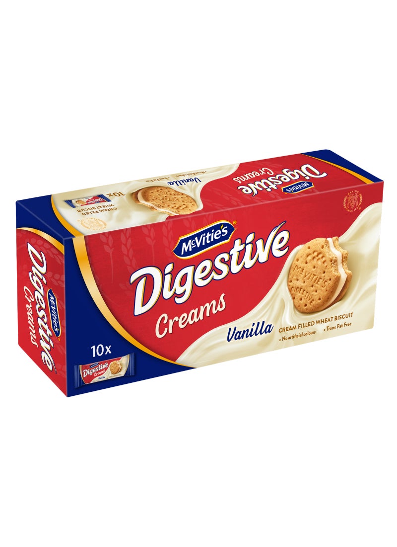 McVitie's Digestive Cream Filled Biscuits Vanilla - Image 1
