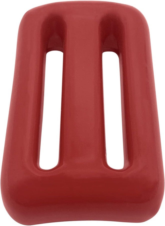 Poolzilla Diving Weight 2.2 LB(1 Kg) for Scuba Diving, Diving Weight in Red, Lead Weight with Slits for Placement Along Belt - Image 1