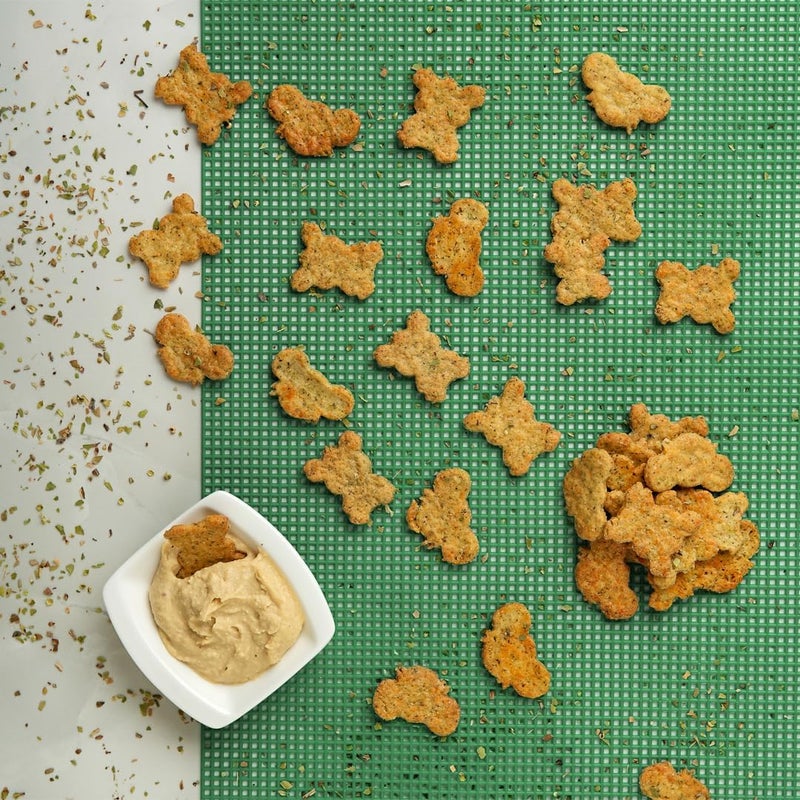 Koala Picks Healthy Snacks Combo 120g – Cheese Crackers, Zaatar Crackers, Rainbow Breadsticks - 40g Each – Wholesome Ingredients, Perfect Snack for Kids & Adults - Image 4