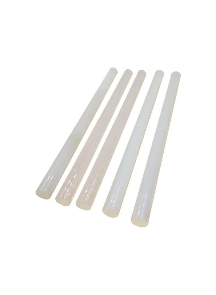 Hot Glue Sticks 20cm – 5 Pcs Clear Multipurpose Glue Gun Refills for Crafting, DIY Repairs, Wood, Plastic & Fabric – Strong Bond, Fast Melt - Image 1
