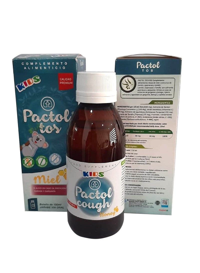 Pactol Cough Kids Syrup Honey 100 Ml