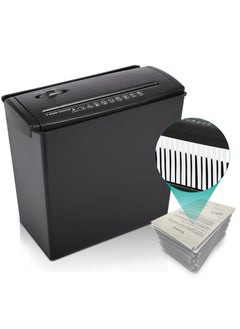 LY ‌Paper Shredder 5-Sheet Cross Cut, 2.64-Gallon (10L) Wastebasket, P-4 Security Level for Home & Office,  Quiet Operation, Credit Card/Staples/Paper Shredder  - Image 1