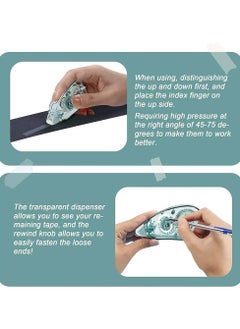 Oasisgalore 4 Piece Double Sided Adhesive Roller Glue Tape Roller  - Image 3