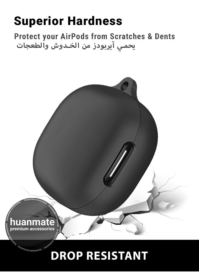 huanmate Anker SoundCore P40i Silicone Case Cover - Black - Made with Soft Silicone, Lightweight & Durable - Stylish Design, Accurate Cut-outs, Easy Installation & Removal  - Image 4