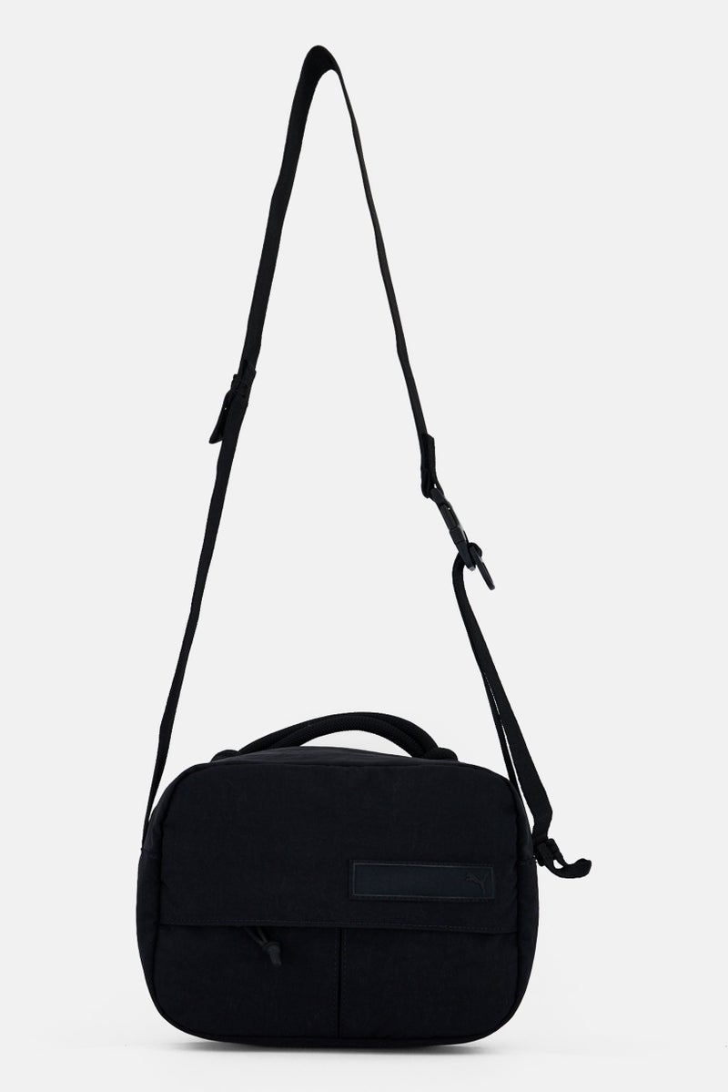 PUMA Women Brand Logo Cross Body Bag, Black - Image 1