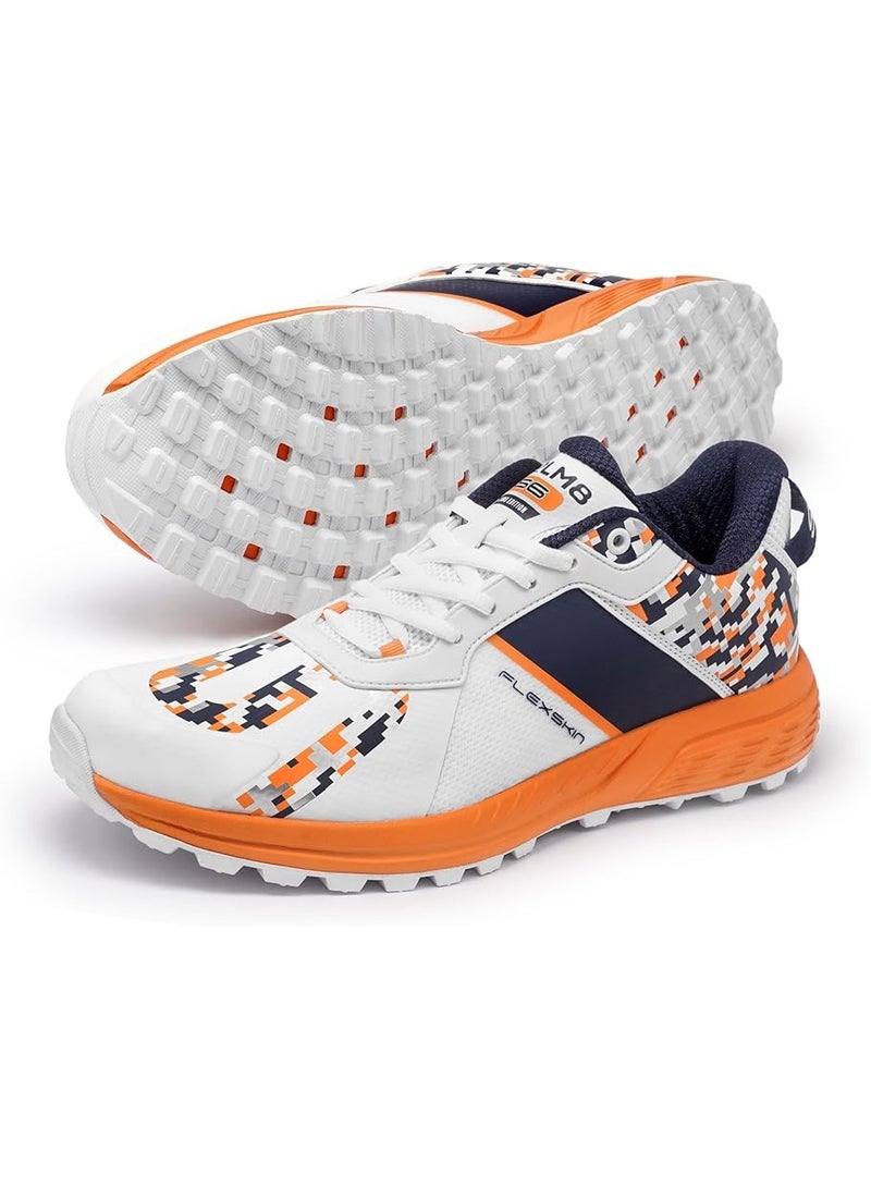 SOLM8 S6 Camo Cricket Shoes Men - 2025 Edition Ultralight Camouflage Upper Rubber Spikes Well-Cushioned Insole - Ideal Cricket Shoes for All Round Performance - Image 1