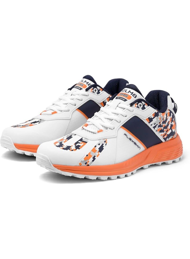 SOLM8 S6 Camo Cricket Shoes Men - 2025 Edition Ultralight Camouflage Upper Rubber Spikes Well-Cushioned Insole - Ideal Cricket Shoes for All Round Performance - Image 4