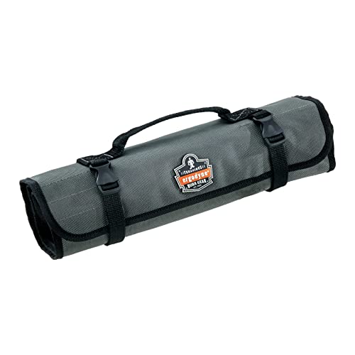 Ergodyne Arsenal 5870 Tool Roll-Up Pouch, 25-Pockets, Polyester, Gray - Image 1