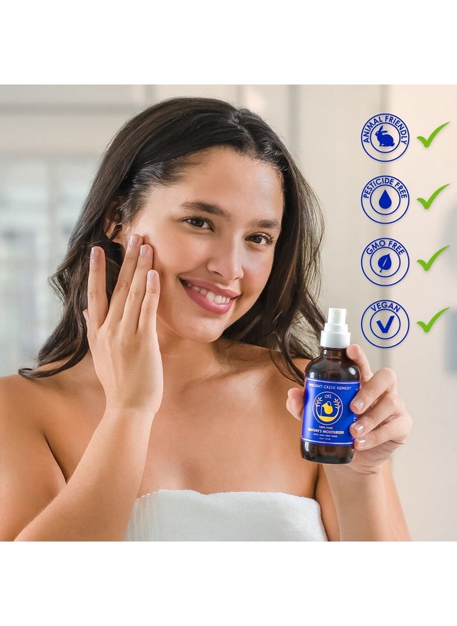 Ancient Greek Remedy - Organic Face And Body Oil For Dry Skin Hair Hands Cuticles And Nails Care. Olive Lavender Almond Vitamin E And Grapeseed Oils. Natural Moisturizer For Women Men 4Oz - Image 1