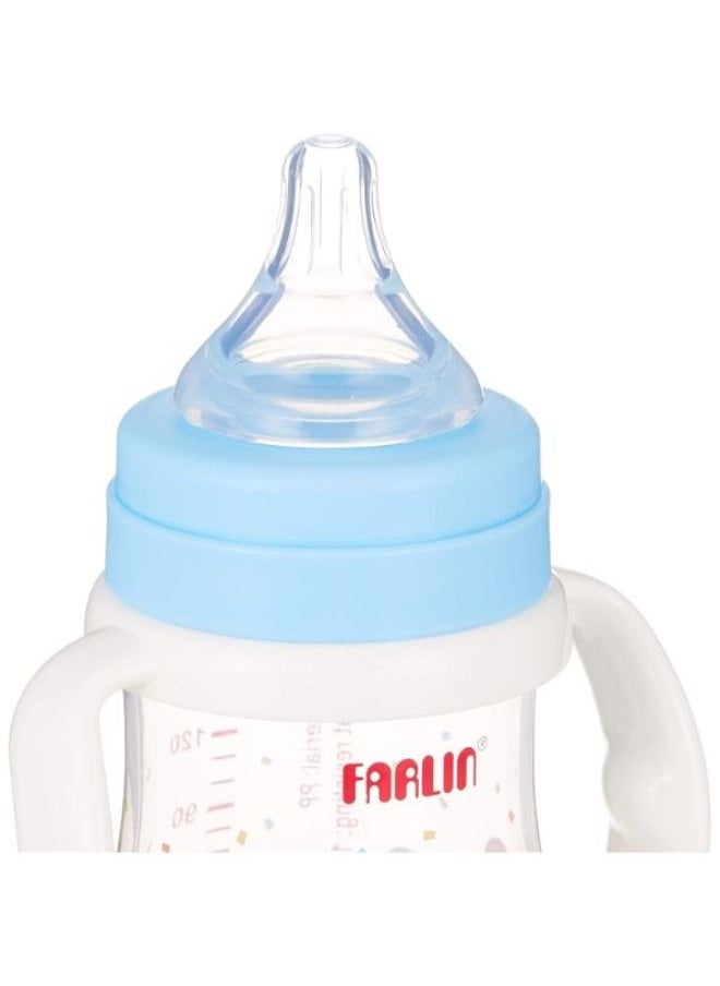 FARLIN - Silky PP Little Art Feeding Bottle With Handle - 150ML - Image 1