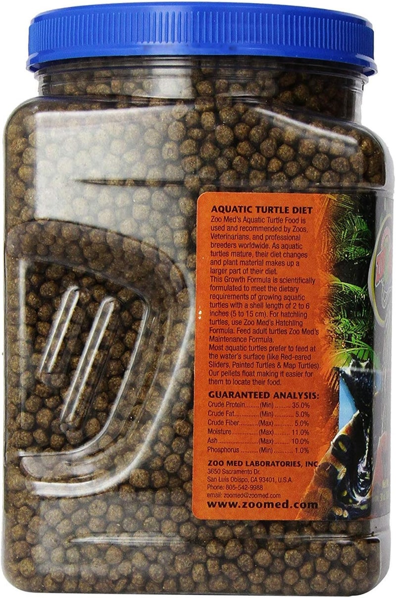Zoo Med Natural Aquatic Turtle Food - Growth Formula, 850g - Image 2