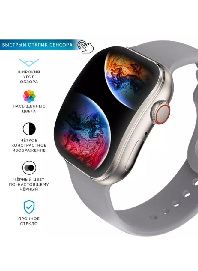 W&O - Smart Watch X10 MINI 3 Curved Glass With Silicone Strap and Wireless Charging - Image 1