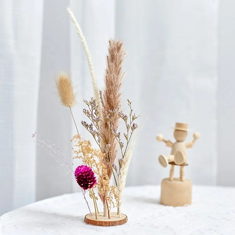 Bluejw Dried Flowers Home Decoration Ornament – DIY Dried Plants & Dry Flower Arrangements for Rustic Wall Art, Boho Room Decor, and Long-Lasting Botanical Displays - Image 3