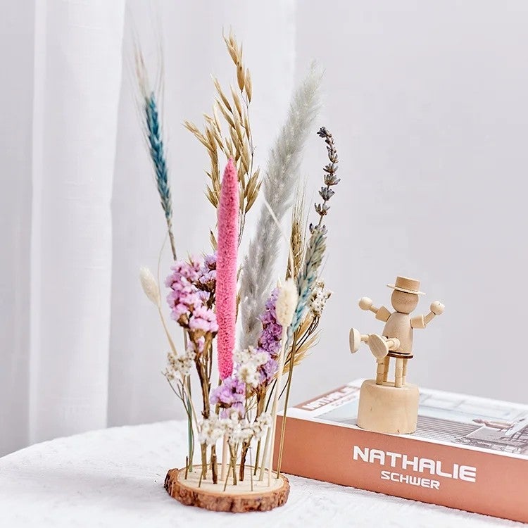 Bluejw Dried Flowers Home Decoration Ornament – DIY Dried Plants & Dry Flower Arrangements for Rustic Wall Art, Boho Room Decor, and Long-Lasting Botanical Displays - Image 2