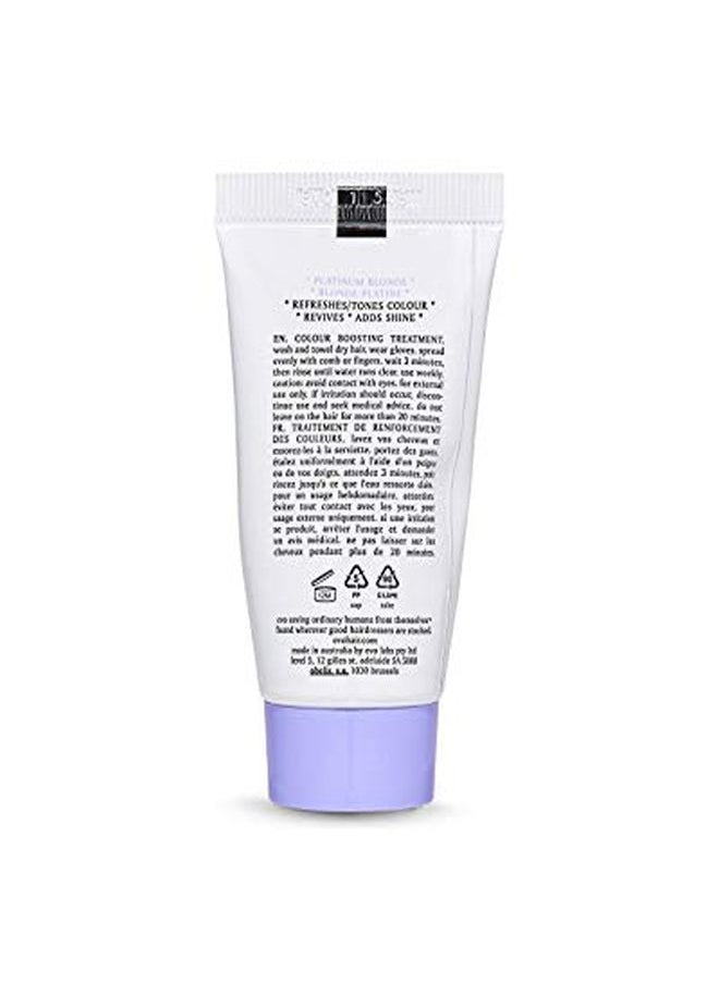 EVO Fabuloso Platinum Blonde Color Intensifying Conditioner, 1.1 Fl Oz Travel Size  - Image 2