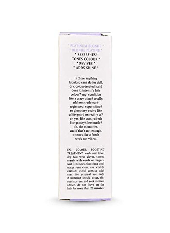 EVO Fabuloso Platinum Blonde Color Intensifying Conditioner, 1.1 Fl Oz Travel Size  - Image 4