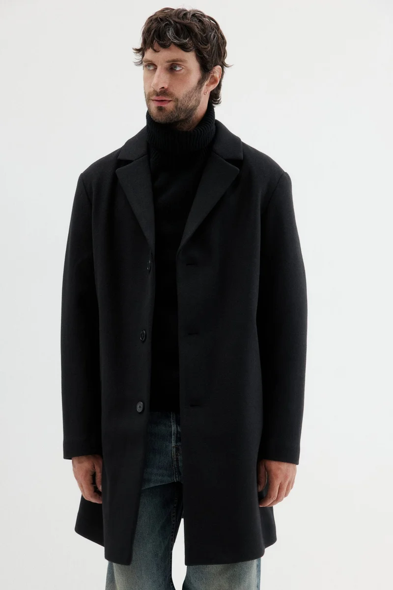 H&M Regular Fit Single-breasted coat