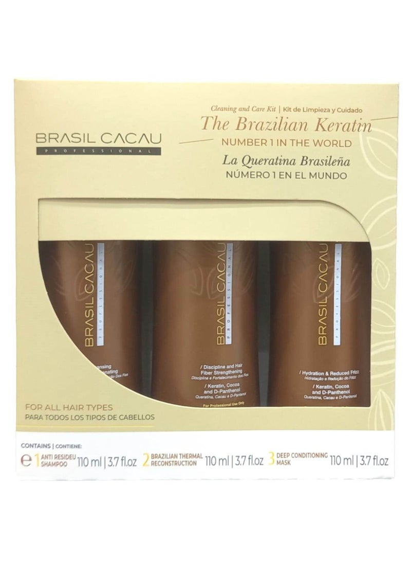 برازيل كاكاو كرياتين برازيلي لاعادة بناء الشعر3×1 - Image 4