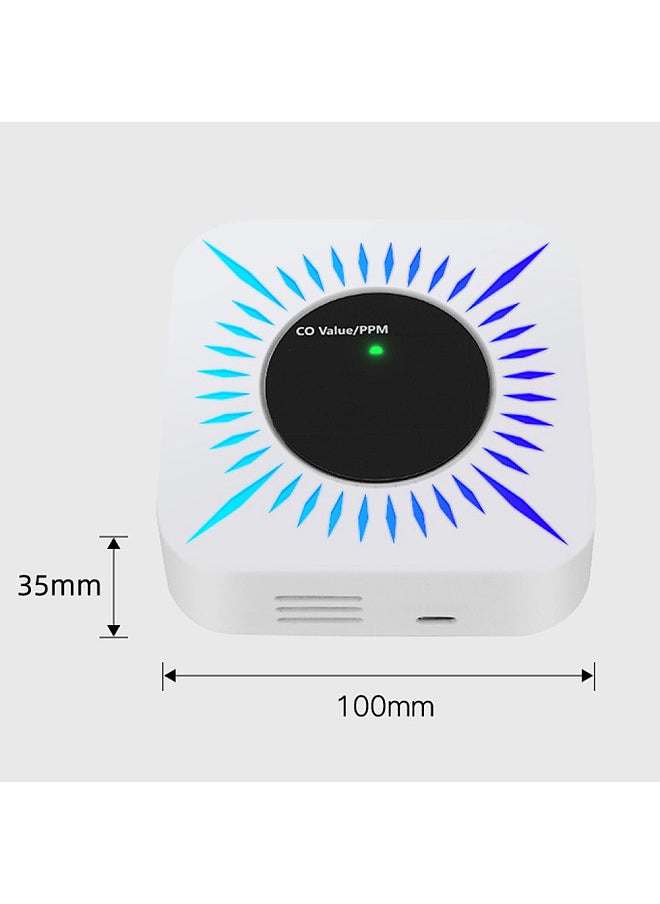 Generic Tuya ZigBee CO Combustible Gases Leak Detector Portable Carbon Monoxide Gases Leakage Tester Multifunctional Gases Concentration Tester  - Image 3
