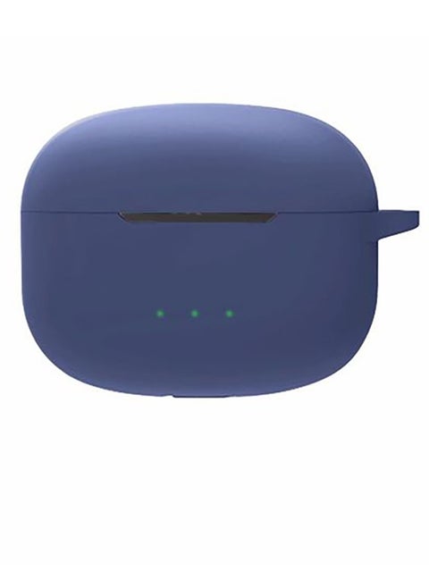 جراب سيليكون ناعم متوافق مع اورايمو فري بودز 3 - ازرق  Oraimo Freepods 3