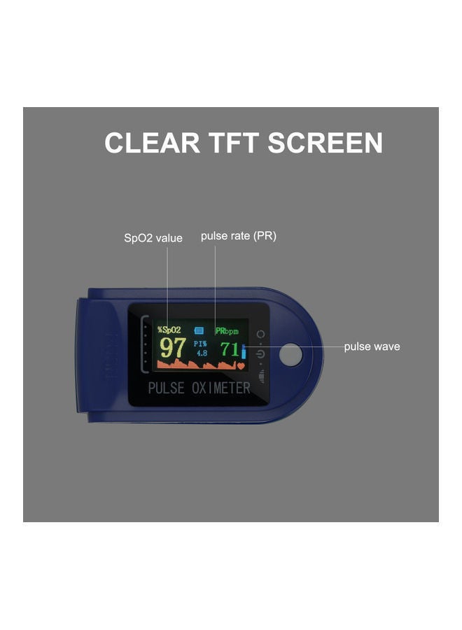 NIBEMINENT Pulse Oximeter With Lanyard Cable And User Manual - Image 3