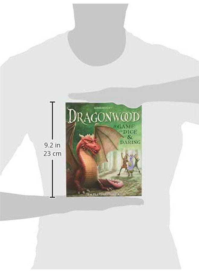 Gamewright - Dragonwood A Game Of Dice & Daring Board Game Multi-Colored, 5" - Image 1