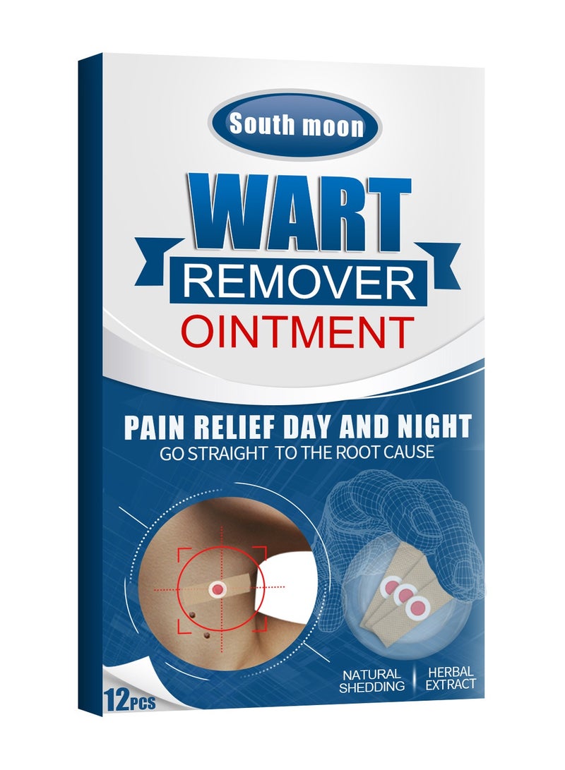 SOUTH MOON 12 Pcs Wart Remover Ointment Patches  - Image 5