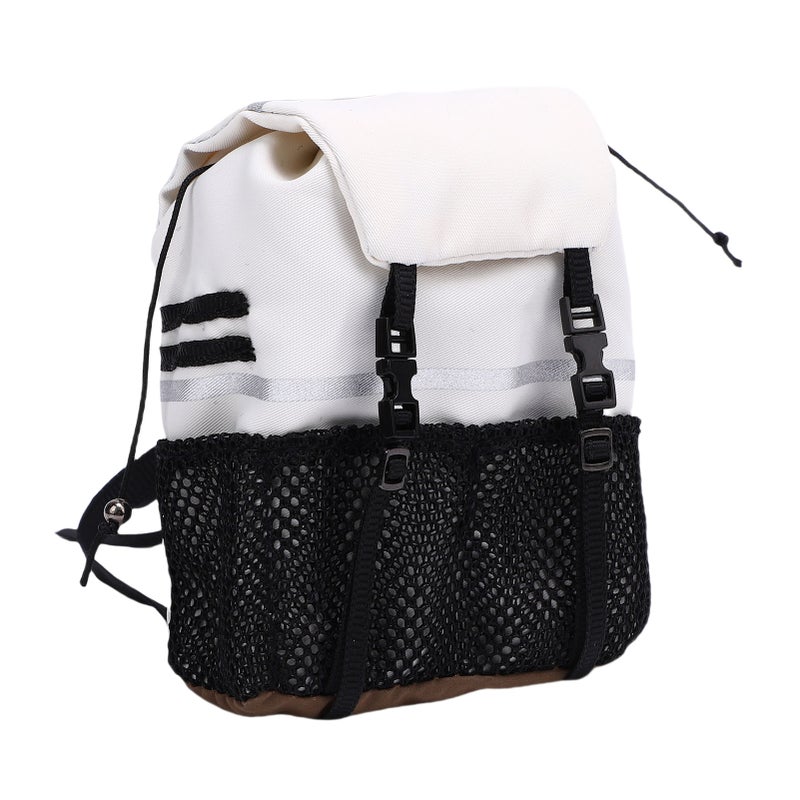 RC Simulation Backpack Fit for SCX10 1/8 1/10 RC Crawler Car Oxford Cloth RC Simulation Luggage Bag Decoration White - Image 3