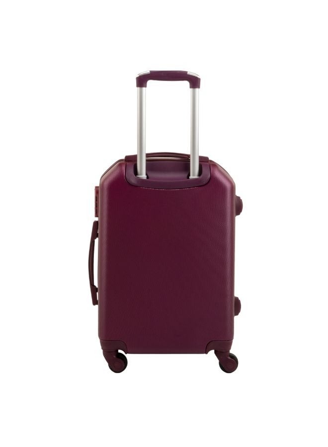 ليمرا طقم شنط سفر مكون من 6 حقائب أمتعة بـ 4 عجلات بتصميم حديث عنابي - Image 3