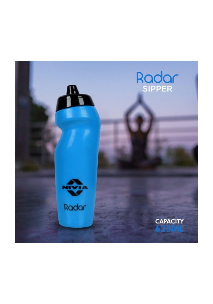 Nivia Radar Sports Bottle 600ml - Royal Blue - Image 2