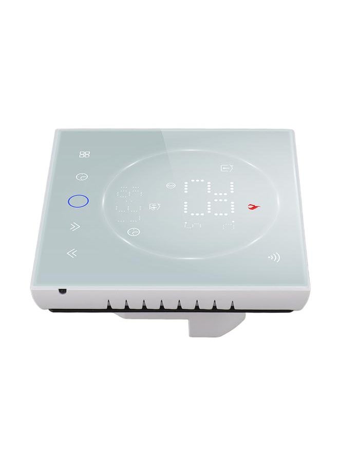 Thoraya Smart Home Thermostat Programmable WiFi Thermostat with Touchscreen Color Display for Boiler Heating AC95‑240V White  - Image 5