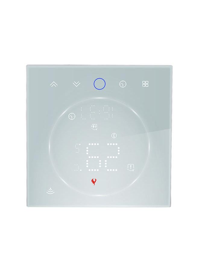 Thoraya Smart Home Thermostat Programmable WiFi Thermostat with Touchscreen Color Display for Boiler Heating AC95‑240V White  - Image 3
