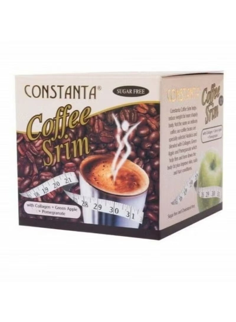 CONSTANTA Coffee Srim Premium Instant Coffee | Sugar Free Coffee with Collagen - Image 1