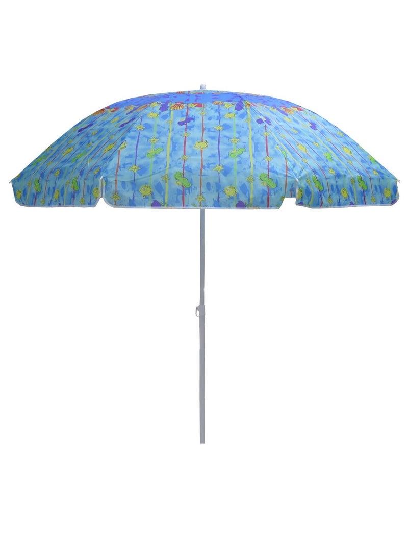 Hello Foldable umbrella for Camping and Beach umbrella Dia. size 195cm - Image 1