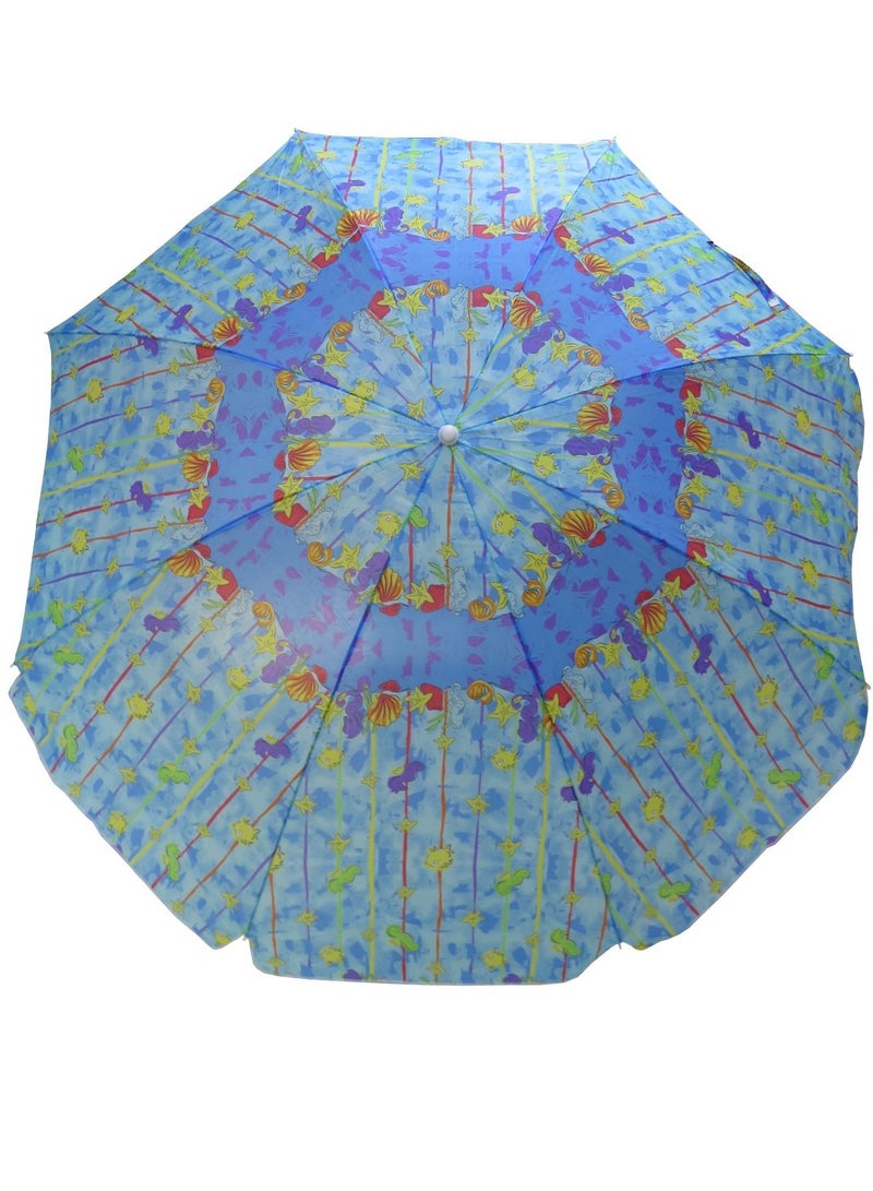 Hello Foldable umbrella for Camping and Beach umbrella Dia. size 195cm - Image 2