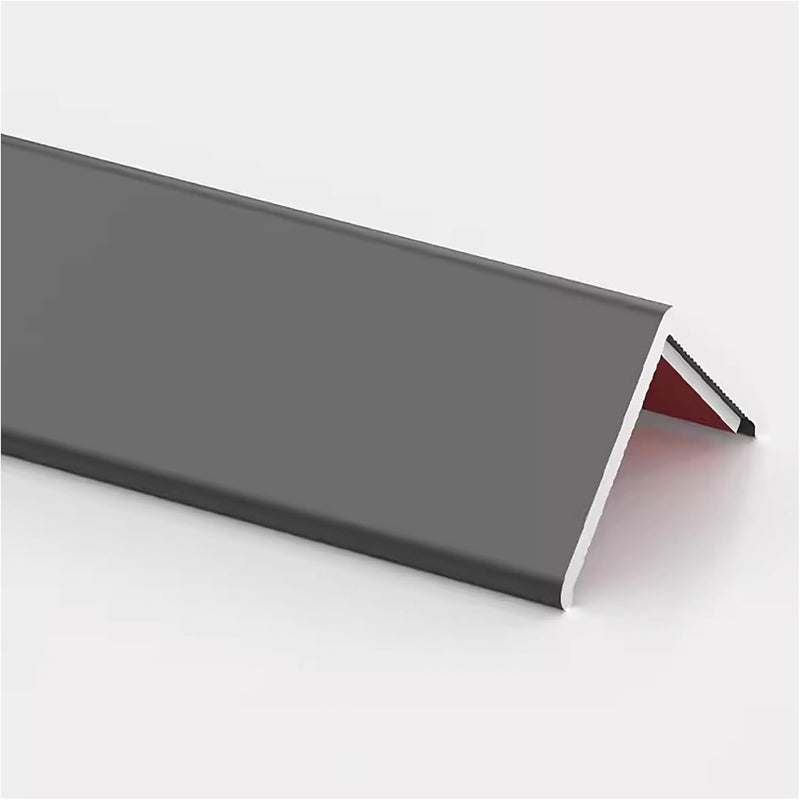 Corner Guard, Titanium Aluminum Alloy Edge Strip, L-Shaped Right Angle Tile Edge Trim Decorative Strip.Grey-4x200cm/1.6x79in - Image 1