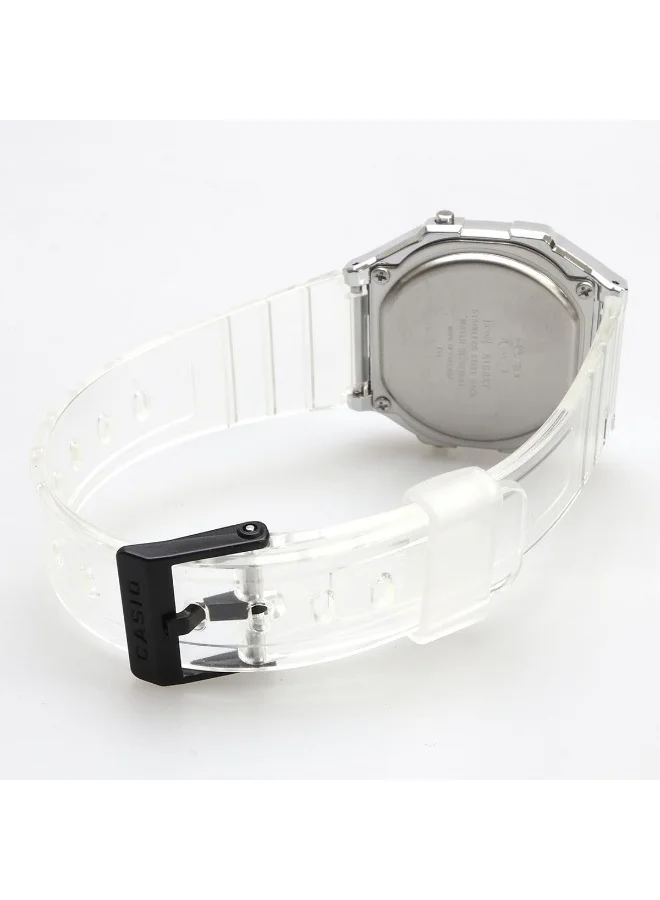 CASIO Unisex Resin Digital Watch A168XES-1BDF - 36.3 mm