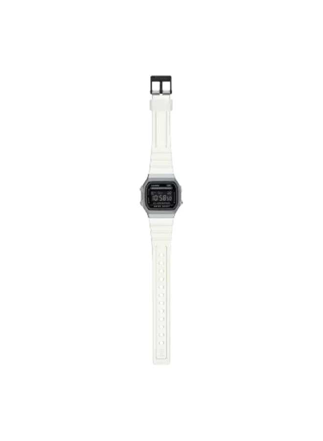 CASIO Unisex Resin Digital Watch A168XES-1BDF - 36.3 mm