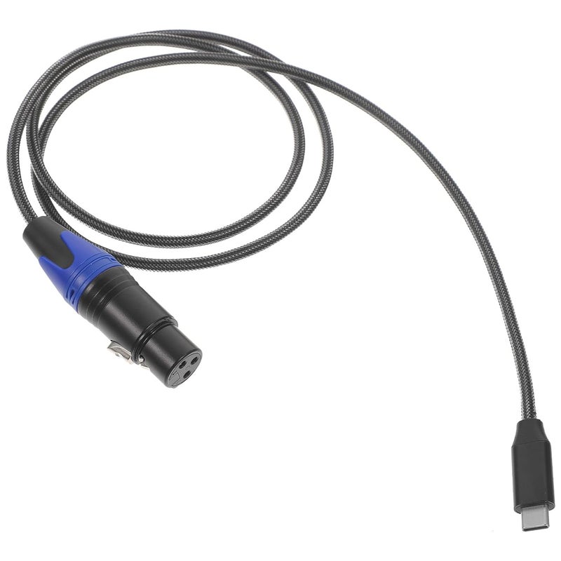 USB C to XLR Microphone Cable 3M Extension Cord for Recording Live Performance - Image 1