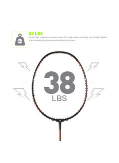 Apacs Dual Power & Speed Unstrung Badminton Racquet – High Tension, Ultra-Optimized Design with Full Cover  - Image 3