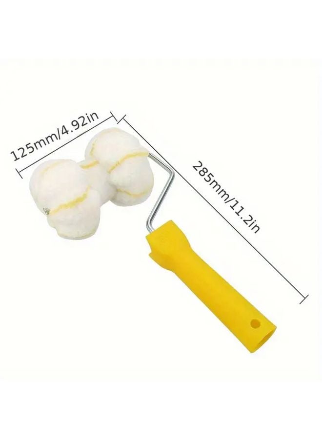 1 Pc Multi Purpose 180 Roller Brush With Ergonomic Handle For Metal PVC Galvanized Surfaces - Image 1
