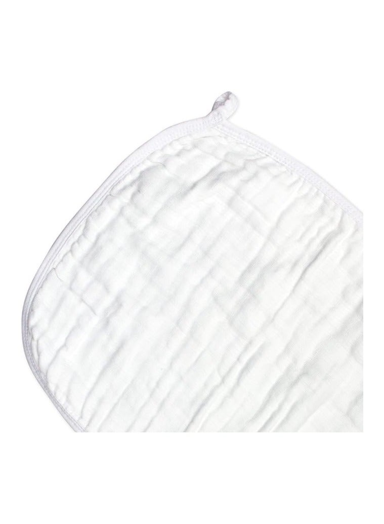 Moro Moro Rectangular Muslin Burp Towel – 100% Organic Cotton, Ultra-Absorbent & Breathable - Image 3