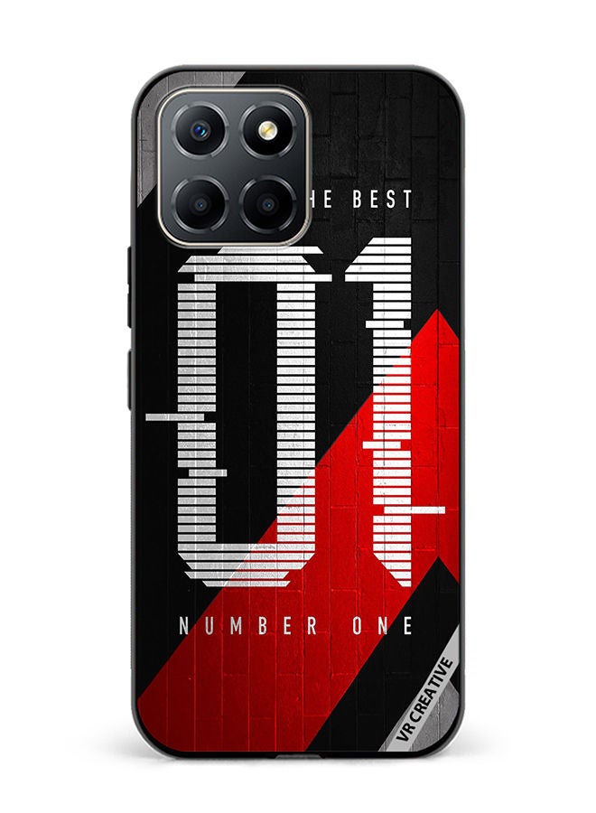 VR CREATIVE Protective Case Cover For Honor X6 Number One Design Multicolour - Image 1