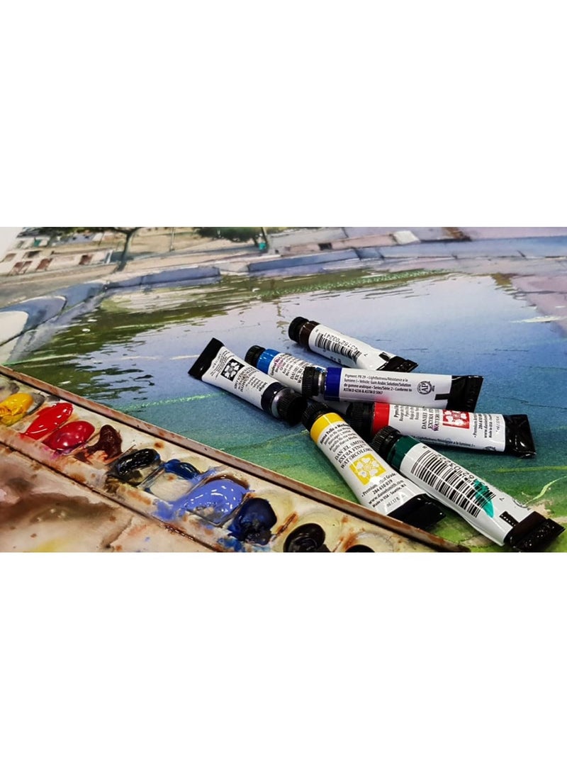 Daniel Smith Daniel Smith 10X5ML Pablo Rubens Master Artist Set, 5 ml (Confezione da 10), Blues 50 Millilitre  - Image 3