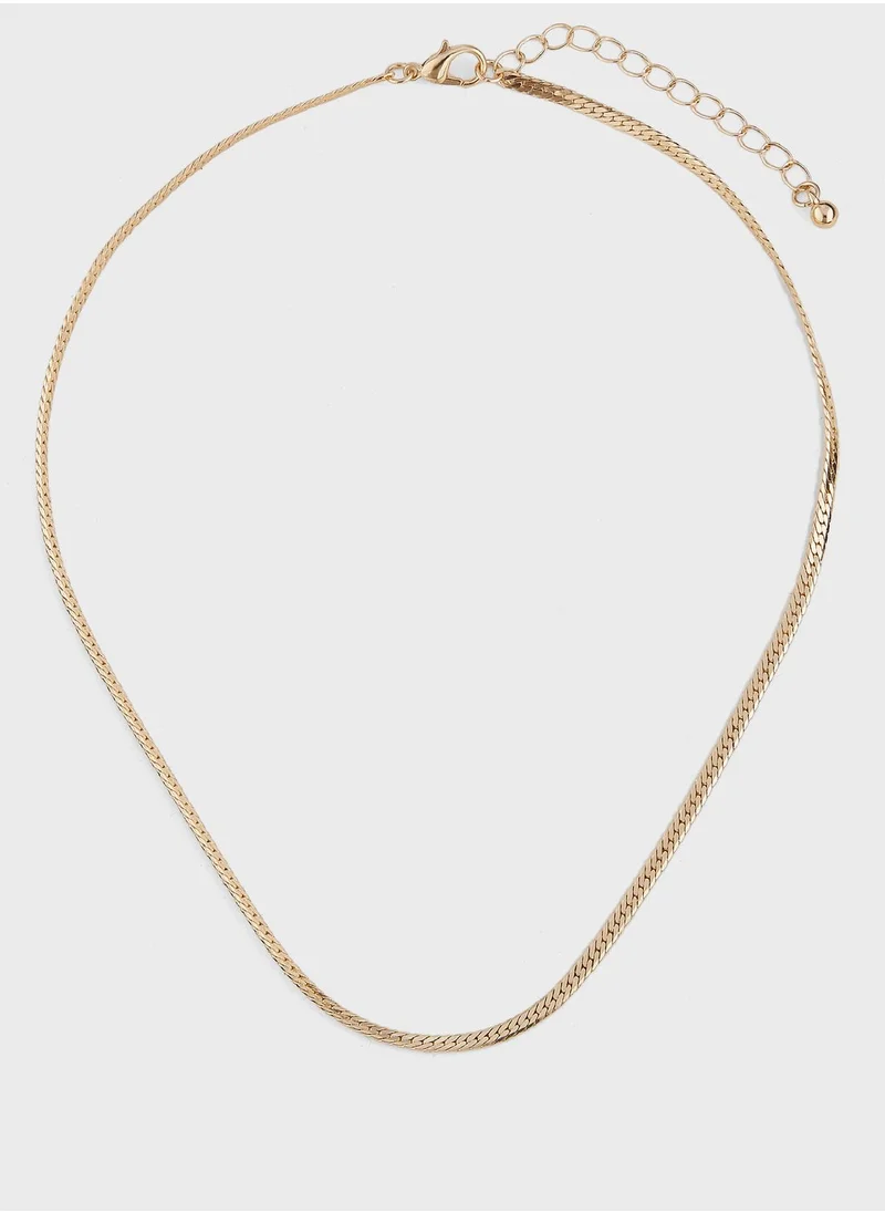 Ginger Star & Moon Diamante Necklace & Earrings Set