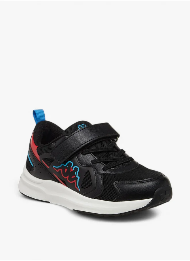 كابا Boys' Logo Detail Sports Shoes with Hook and Loop Closure