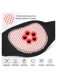 SYOSI Neck Support Brace Neck Braces for Pain Relief and Bone Relaxer Self Heating Cervical Wrap Suffer Adjustable Warm Neck Guard Protector Acupressure Self-Heating Shaping for Flabby Arms  - Image 3