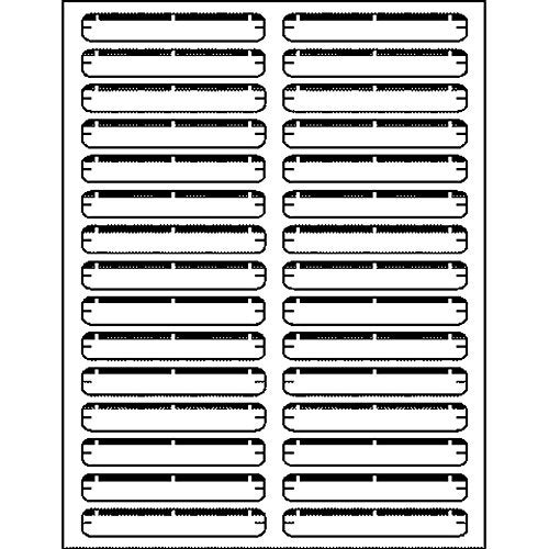 Business Source 26102 File Folder Labels - Pack of 1500 - White - Image 2